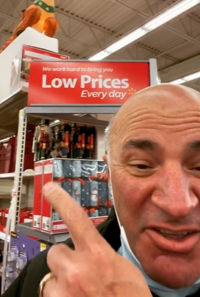Kevin O’Leary từng khiến nhiều người ngỡ ngàng khi chia sẻ cảnh đi mua sắm ở một siêu thị vì ở đây nổi tiếng với giảm giá. Ảnh: CNBC