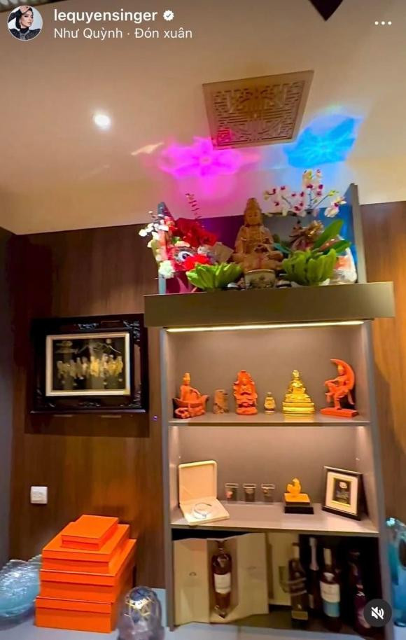 Một góc khác trong ngôi nhà của Lệ Quyên ở Hà Nội.