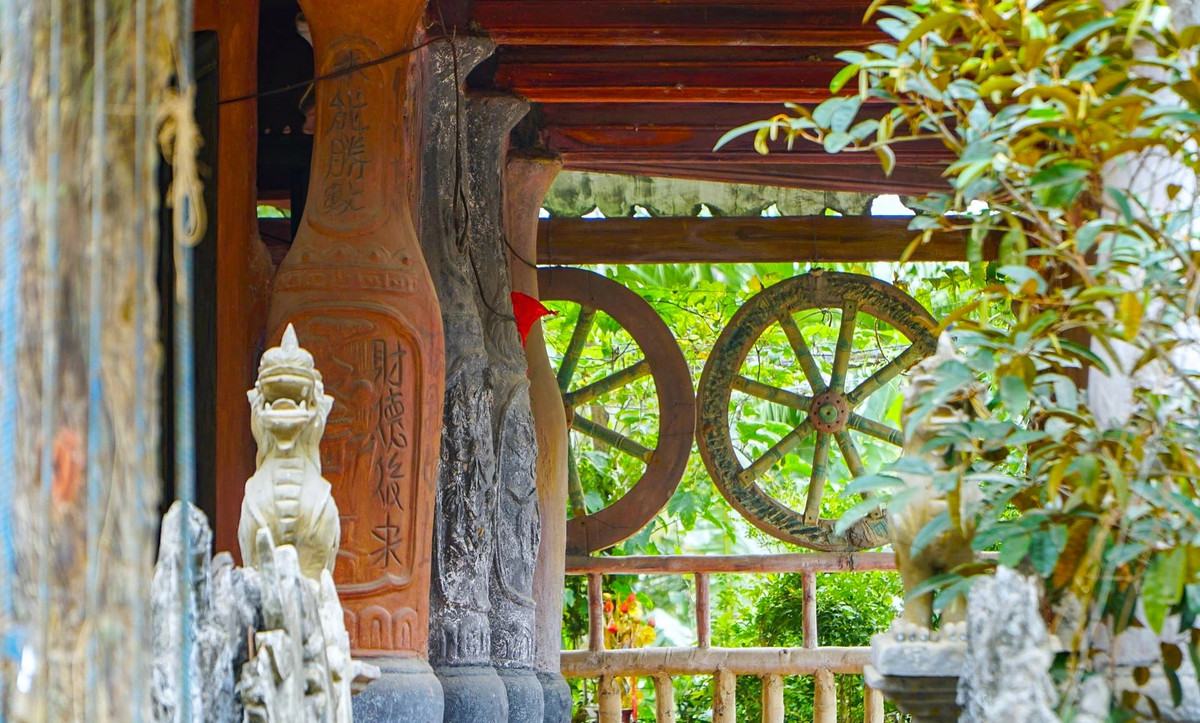 Gia chủ không tiết lộ về số tiền xây dựng công trình. Ông cho biết đây là món quà vô giá mà ông dành tặng gia đình. Ảnh: Dân trí