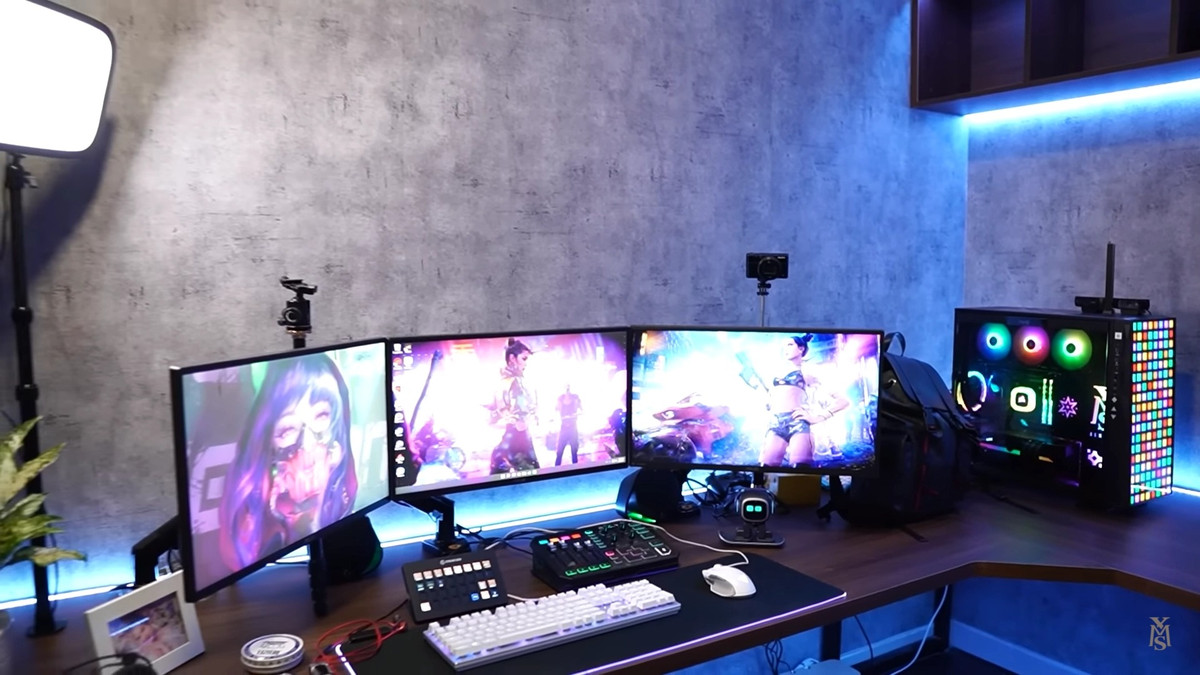 Đáng chú ý nhất là phòng làm việc của Xemesis, mất hơn 3 tháng để hoàn thiện. Ảnh chụp màn hình