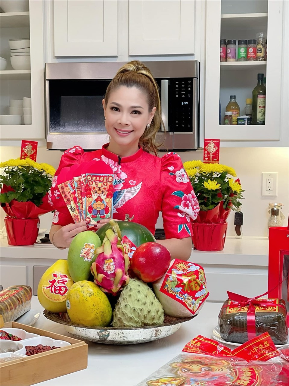 Phòng bếp với những thiết bị hiện đại.