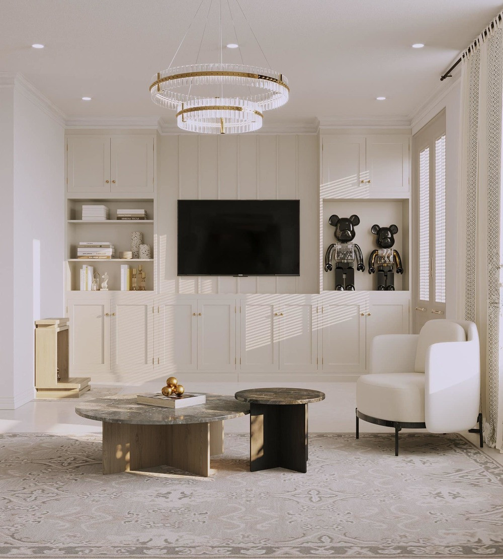 Là căn nhà cũ trước đây của mẹ ruột Diệp Lâm Anh. Vì vậy, khi nhận nhà, Diệp Lâm Anh phải cải tạo lại để có không gian sống tiện nghi, thoải mái.