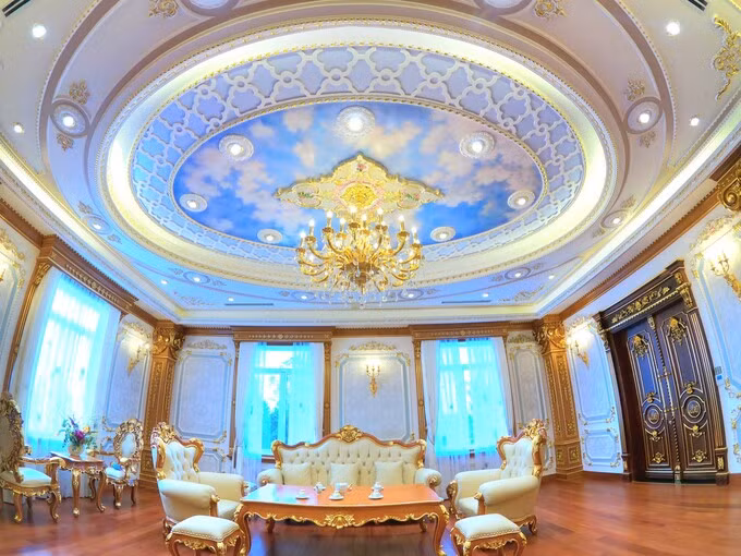 Một góc khác bên trong căn biệt thự. Ảnh: Giadinhonline