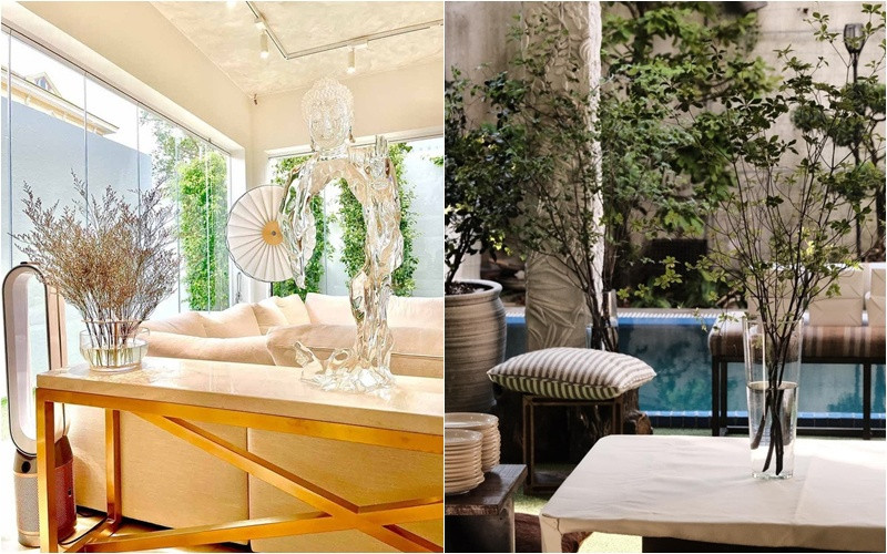 Nội thất trong biệt thự sang trọng và tinh tế. Ảnh: FBNV