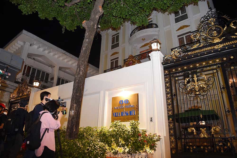 Căn biệt thự được đặt tên Villa Hằng Hữu, lấy tên con chung của Nguyễn Phương Hằng và ông Huỳnh Uy Dũng (tức Dũng "lò vôi"). Ảnh: Vietnamnet