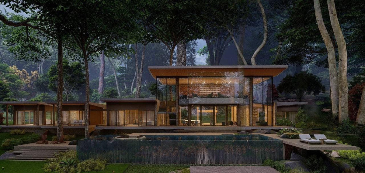 Đây là khu resort mà hai người xây dựng nằm ở Côn Đảo, cách TP HCM 40 phút và Hà Nội khoảng 2 tiếng di chuyển bằng máy bay.