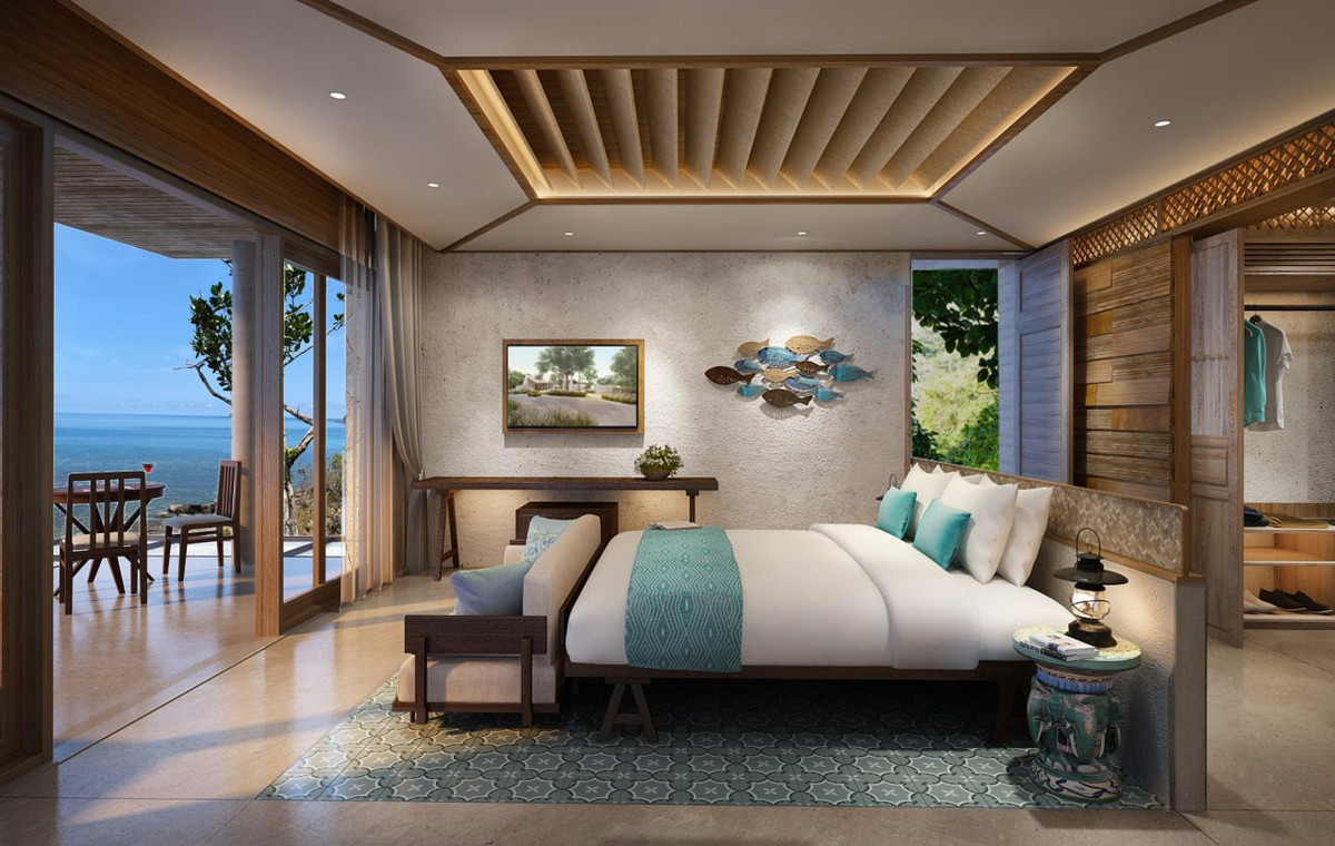 Toàn bộ nội thất nhập khẩu, được thiết kế bởi một tập đoàn có tiếng của Mỹ.