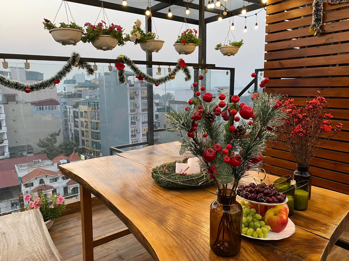 Không gian cực chill khiến khán giả trầm trồ.