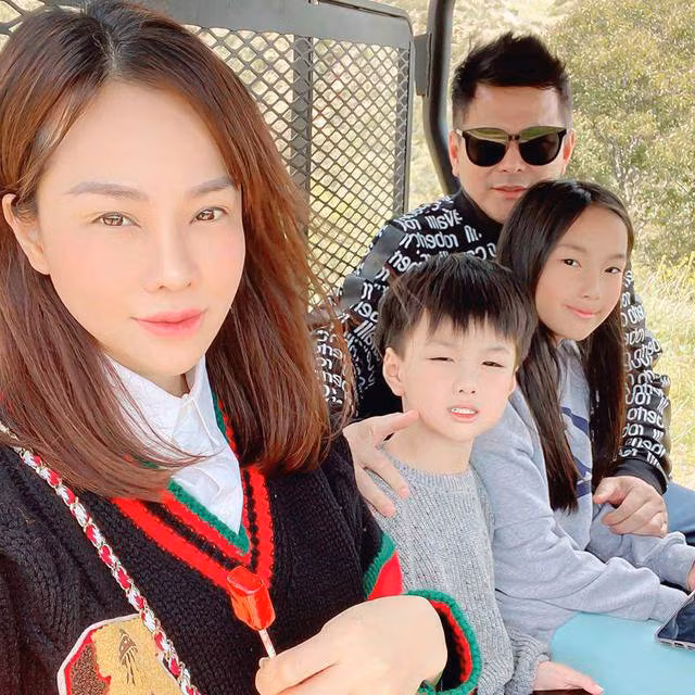 Gia đình Đào Lan Phương còn thường xuyên đi du lịch cùng nhau. Nguồn ảnh: FBNV