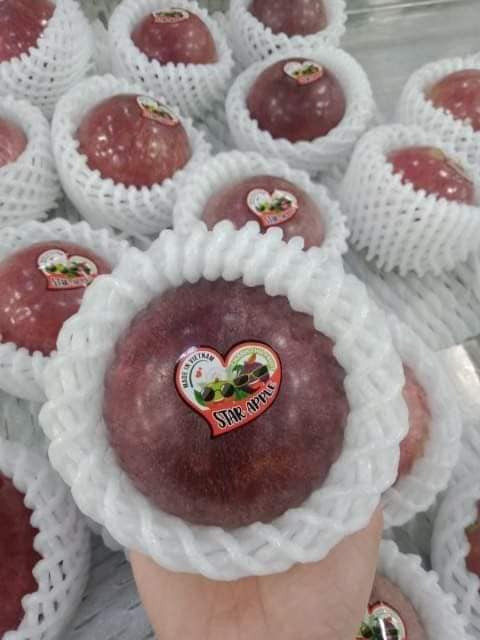 Ở trong nước, giá vú sữa Lò Rèn dao động trong khoảng 45.000 - 70.000 đồng/kg tùy nơi bán. Ảnh: Facebook