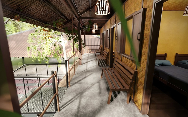 Nam diễn viên biết hoàn thành bản thiết kế 3D trong 4 ngày và kết xuất 1 ngày. Ảnh: FBNV