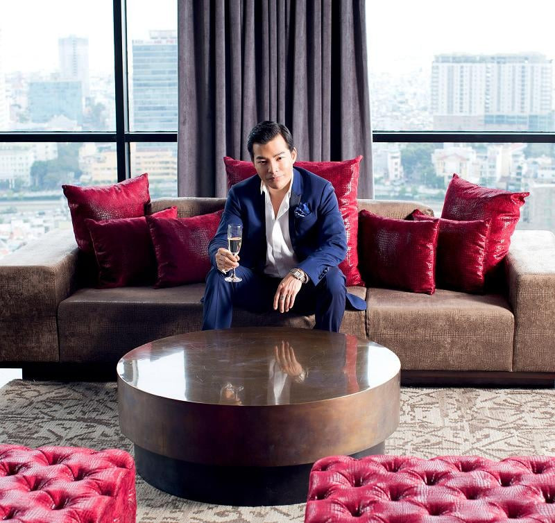 Nam diễn viên sở hữu căn penthouse xa hoa ở trung tâm quận 1, TP HCM. Được biết, Trần Bảo Sơn mua căn penthouse này vào năm 2015 với giá 200 tỷ, tương đương khoảng 10 triệu đô thời điểm đó. Ảnh: Vietnamnet