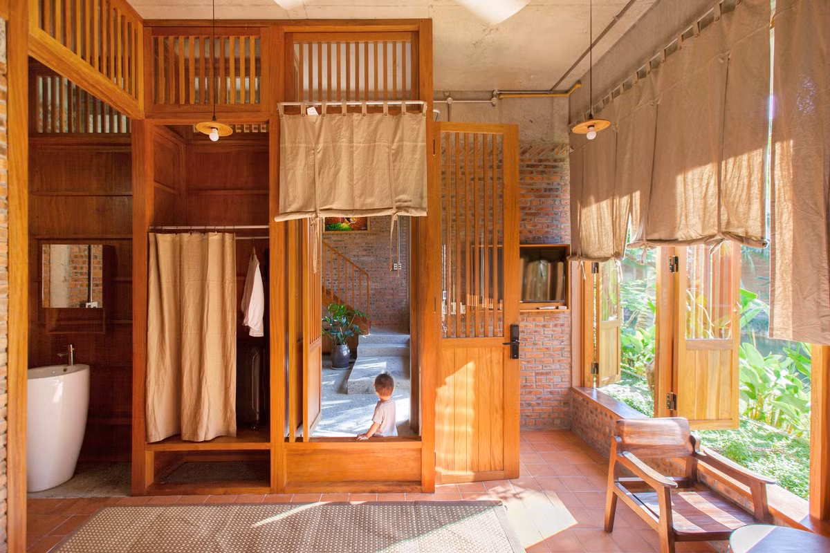 Ngôi nhà được thành viên trong gia đình sử dụng qua nhiều thế hệ.