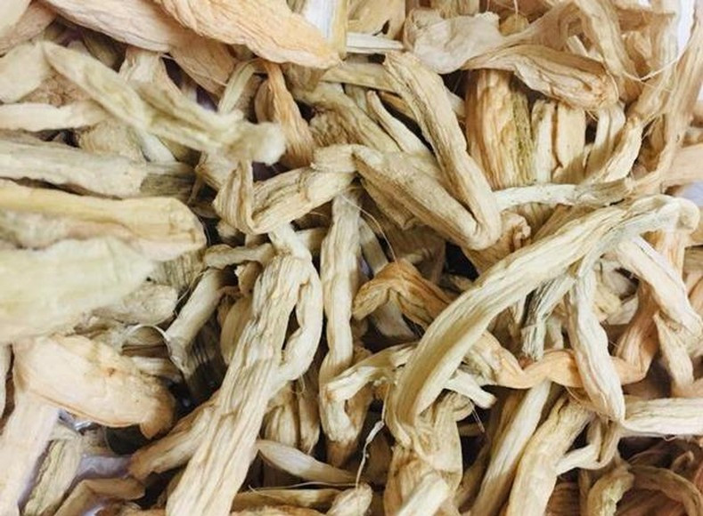 Không chỉ trong nước, dọc mùng sấy khô còn được mang đi xuất khẩu ở nhiều nơi như Malaysia, Philippines, Nhật Bản. Ảnh: Tiền phong