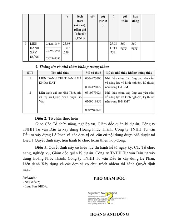 TP HCM: Chọn xong nhà thầu thi công gói xây lắp hơn 27 tỷ tại Gò Vấp - Hình 3 TP HCM: Chon xong nha thau thi cong goi xay lap hon 27 ty tai Go Vap-Hinh-3
