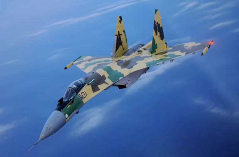  Sukhoi Su-35 của Nga. Nguồn ảnh: Wonderlist.