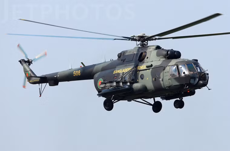 Trọng tải cất cánh tối đa của Mi-171SH-WH lên đến 13.500 kg. Nguồn ảnh: Jetphotos.