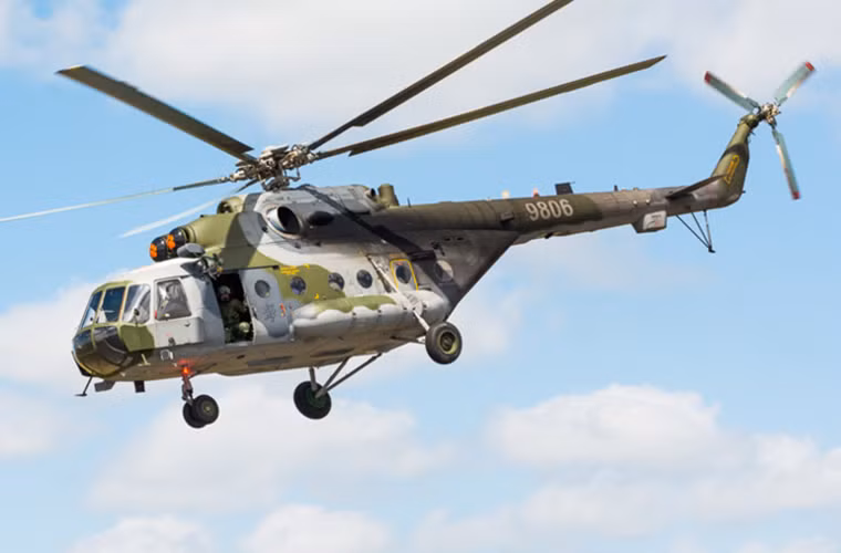 Thiết kế của Mi-171SH-WH được đúc rút từ kinh nghiệm sử dụng trực thăng chiến đấu của Nga trên thực địa, kể cả tại chiến trường chống khủng bố ở Syria. Nguồn ảnh: Jetphotos.