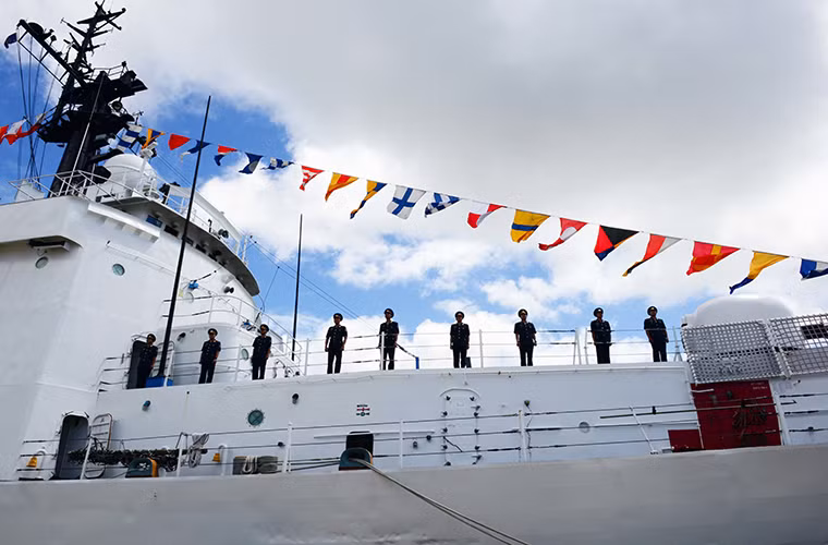 USCGC Morgenthau là tàu thứ 8 trong tổng số 12 tàu tuần duyên lớp Hamilton được đóng mới cho lực lượng Tuần duyên Mỹ trong giai đoạn từ giữa những năm 1960 cho đến những năm 1970, và là mẫu tàu tuần duyên chính của lực lượng này. Nguồn ảnh: dvidshub.net.