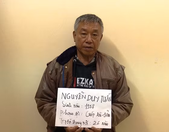 Đối tượng Nguyễn Duy Tuấn. Ảnh: Công an tỉnh Ninh Bình.