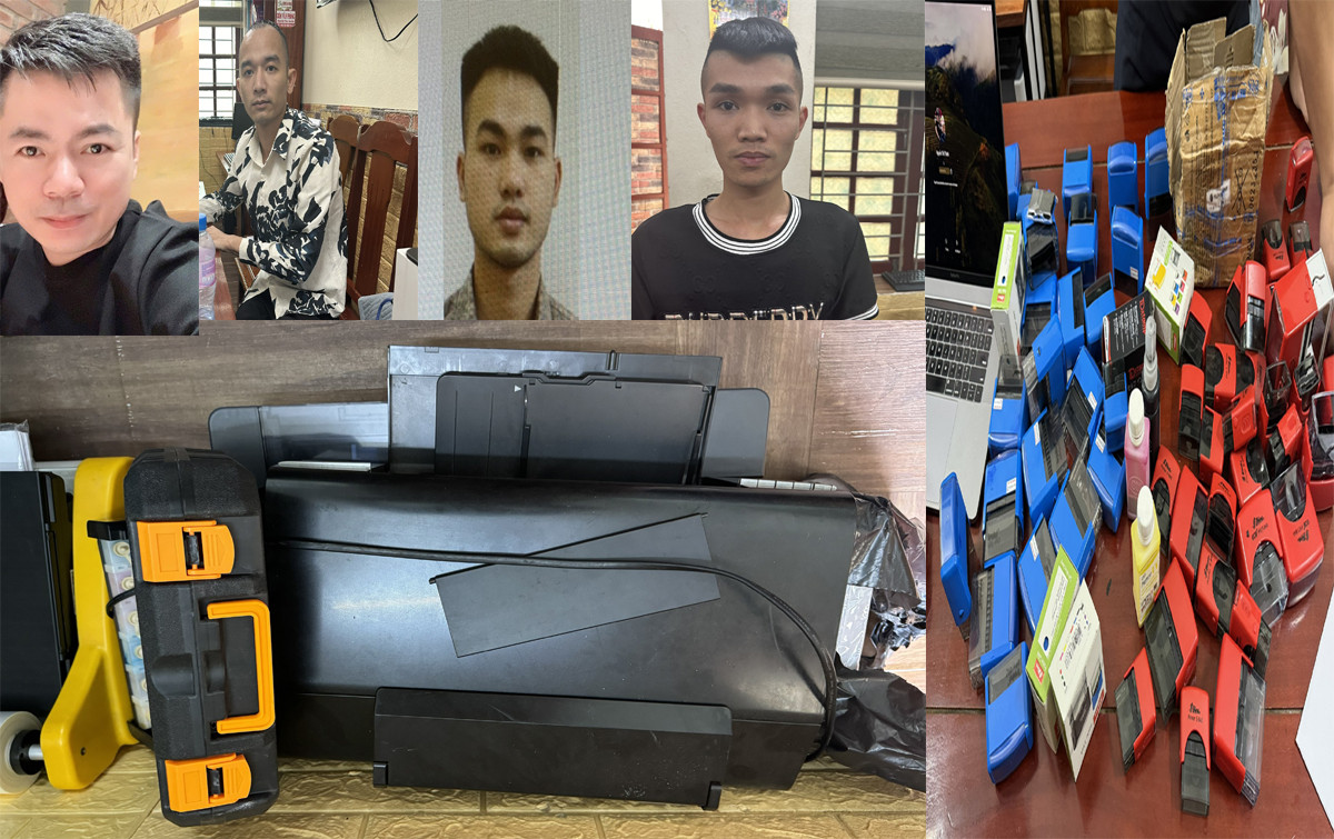 Thanh Hóa: Bắt nhóm làm giả giấy tờ để mua bán hàng trăm ô tô - Hình 2 Thanh Hoa: Bat nhom lam gia giay to de mua ban hang tram o to-Hinh-2