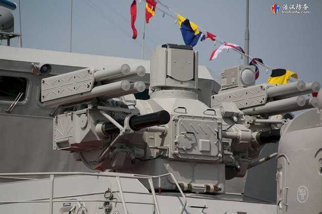 Tổ hợp pháo – tên lửa phòng không tầm gần, tốc độ cao, phản ứng cực nhạy Palma-SU có tầm tác chiến 8-10km. Ảnh: haohanfw