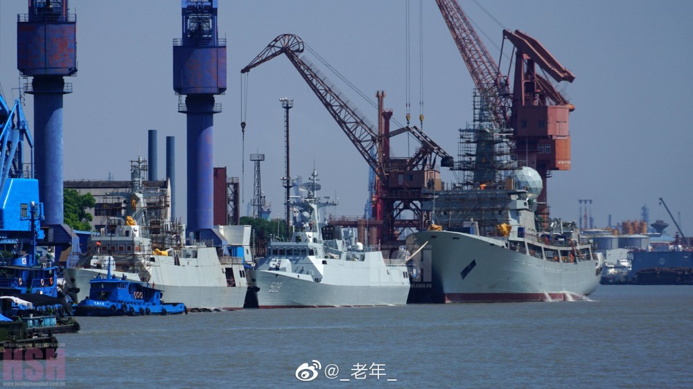 4 nhà máy đóng tàu đã tham gia vào quá trình sản xuất Type 056 gồm: Huangpu Wenchong (Quảng Châu); Hudong-zhonghua (Thượng Hải); Liaonan (Đại Liên) và Wuchung (Vũ Hán). Nguồn ảnh: Sina