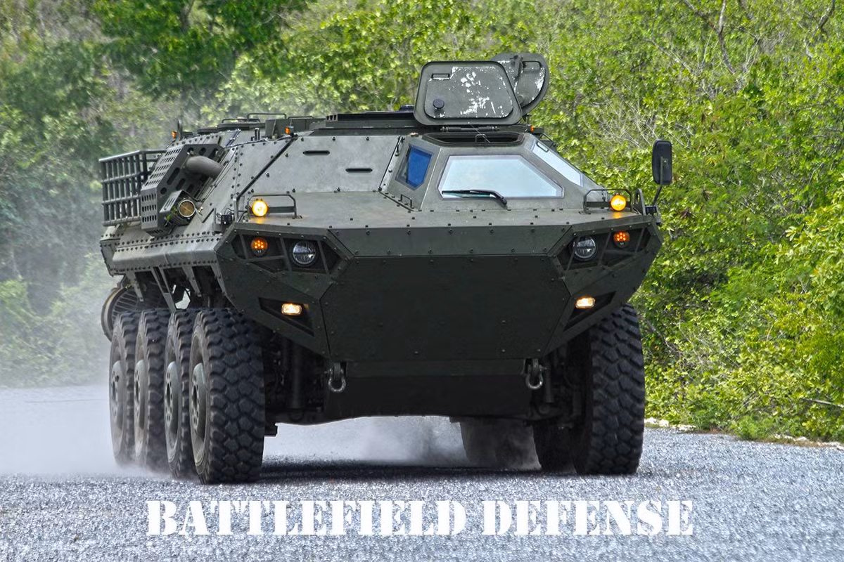 Theo các nguồn tin, R600 được phát triển với sự hợp tác giữa Panus cùng Viện công nghệ quốc phòng Thái Lan (sở hữu Nhà nước) nhằm tìm ra dòng xe phù hợp cho Thủy quân Lục chiến Hoàng gia Thái Lan (RTMC). Ảnh: Battefield Defense