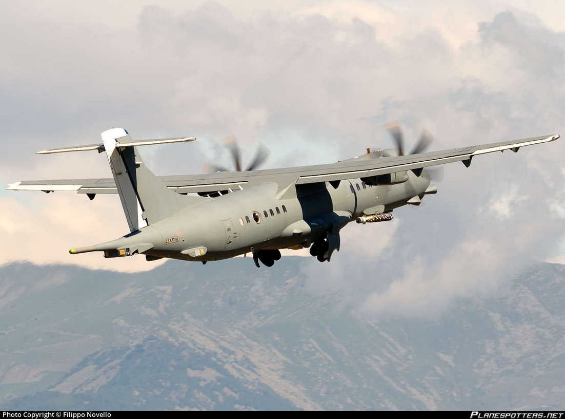 Động cơ của RAS 72 MPA vẫn sử dụng nguyên bản của ATR 72 thương mại với cặp động cơ PW 127M và cánh quạt 6 lá cho tốc độ bay 510km/h, tầm bay khoảng 1.500km. Nguồn ảnh: planespotters