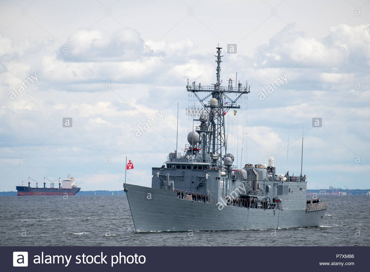 Trong khi ba chiếc tàu chiến NATO còn lại thuộc về Ba Lan, Thổ Nhĩ Kỳ và Tây Ban Nha không quá đáng ngại. Khả năng tác chiến của chúng thậm chí thua xa các tàu hộ vệ 2.000 tấn của Nga. Nguồn ảnh: Alamy