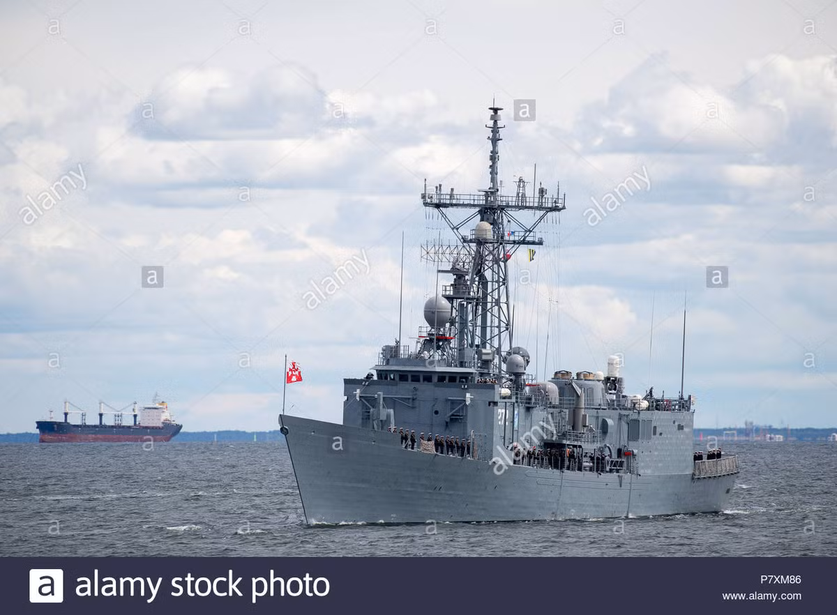 Trong khi ba chiếc tàu chiến NATO còn lại thuộc về Ba Lan, Thổ Nhĩ Kỳ và Tây Ban Nha không quá đáng ngại. Khả năng tác chiến của chúng thậm chí thua xa các tàu hộ vệ 2.000 tấn của Nga. Nguồn ảnh: Alamy