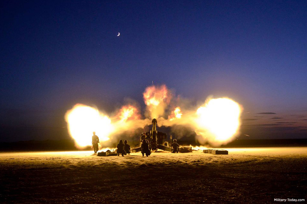 Để vận hành một khẩu Type 66 cần tới khẩu đội 10 người hoặc trường hợp khẩn cấp chỉ cần 6 nhưng phải giảm tốc độ bắn. Tốc độ bắn tối đa 5-6 phát/phút, trung bình duy trì nhịp bắn liên tục chỉ 2-3 phát/phút. Nguồn ảnh: Military-Today