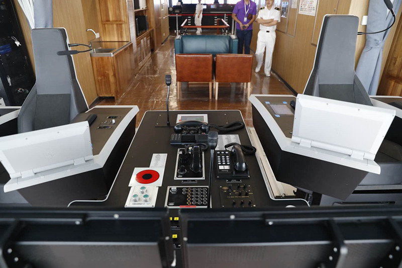 Nội thất của con tàu trông khá hiện đại, đúng theo thiết kế tàu tân tiến ngày nay. Nguồn ảnh: Dambiev