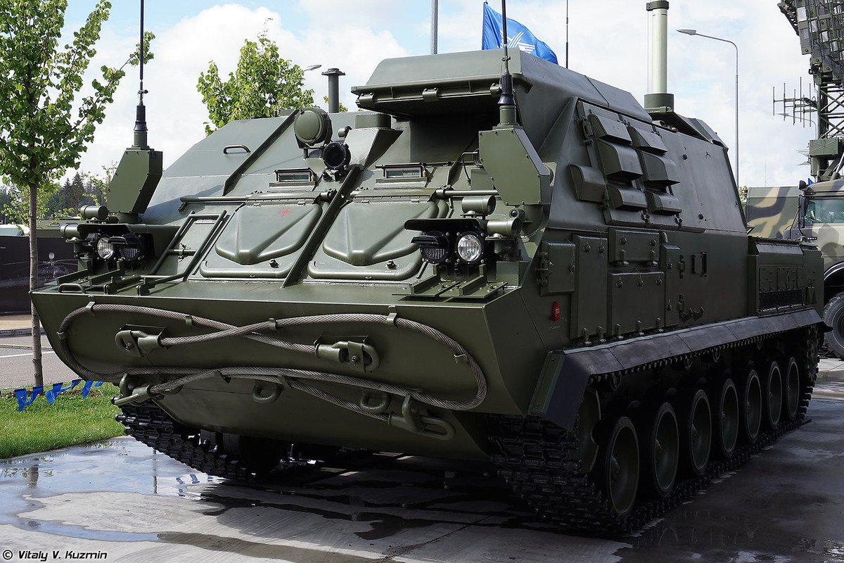 Trạm chỉ huy cơ động 9S510M của tổ hợp Buk-M3 - đây cũng là thành phần của Buk-M2 được nâng cấp cho Buk-M3. Nguồn ảnh: Vitaly-Kuzmin