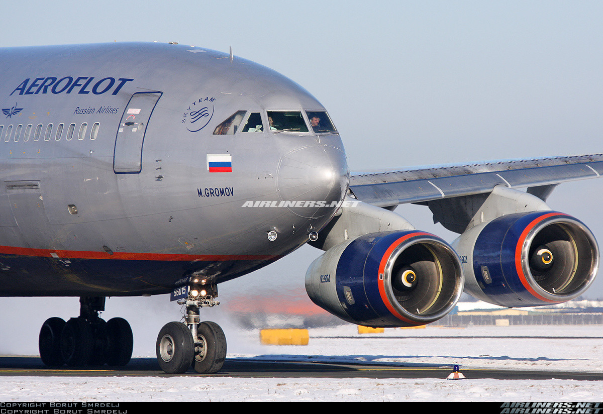 Hiện vẫn chưa rõ tải trọng của Il-96-500T, tuy nhiên có một con số được đưa ra là - có thể chở tới 80 tấn hàng hóa thương mại với tầm bắn lên tới 4.360km. Nguồn ảnh: Airliners.net