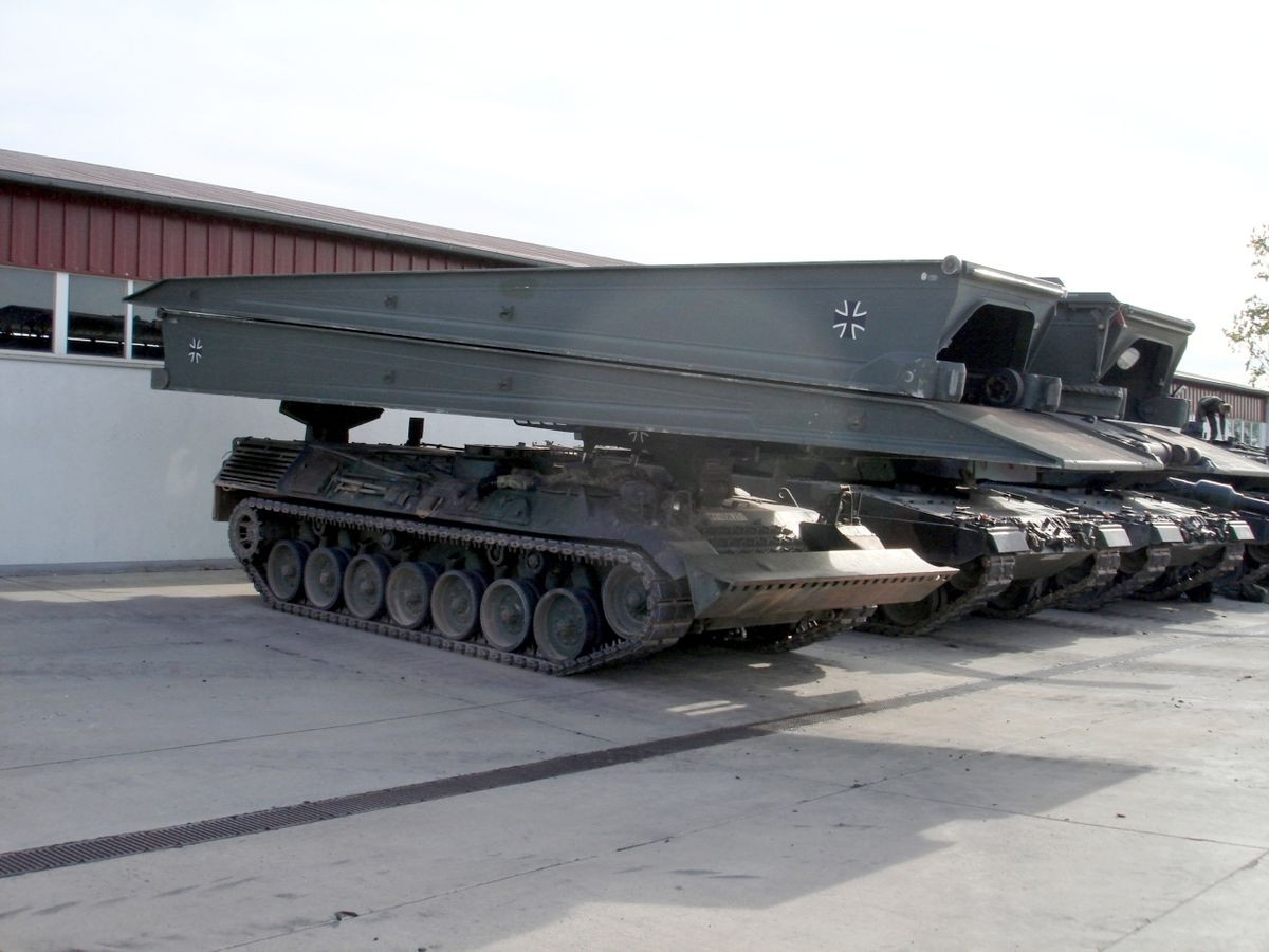 Xe bắc cầu Biber. Nguồn ảnh: Wikipedia