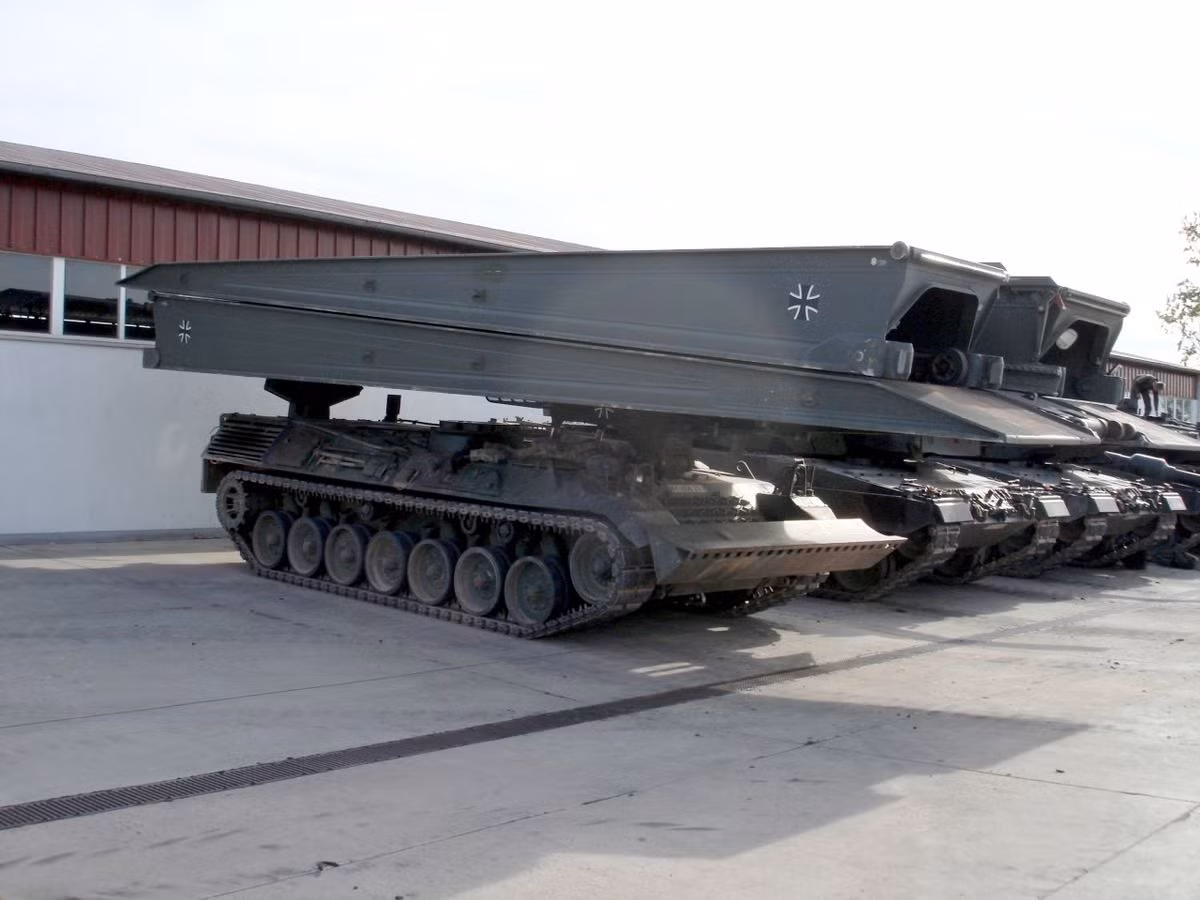 Xe bắc cầu Biber. Nguồn ảnh: Wikipedia