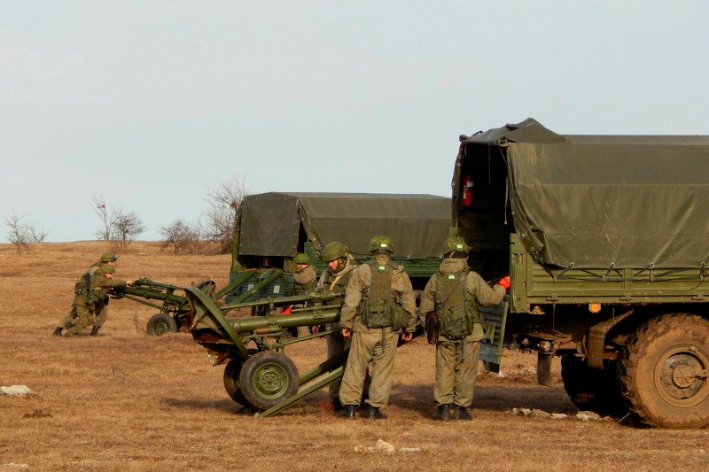 Tiểu đoàn pháo binh triển khai pháo cối. Nguồn ảnh: Arms-Expo