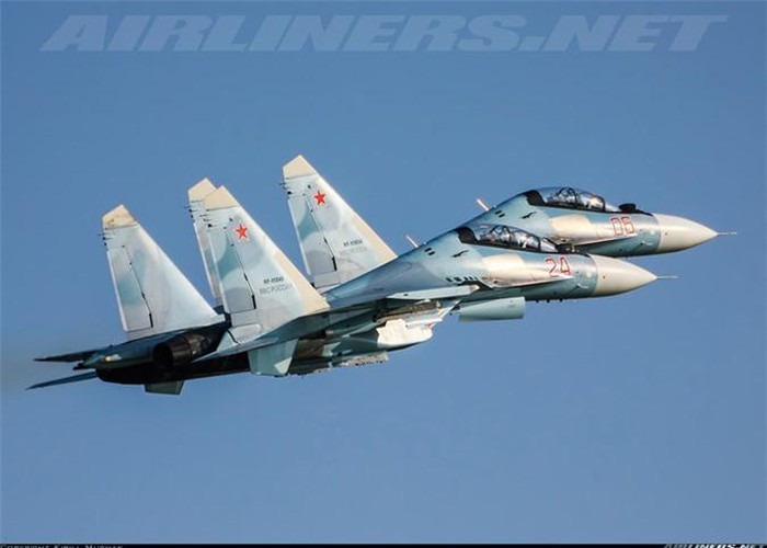 Su-30SM1 được mệnh danh là Super Sukhoi sẽ nhận được động cơ và radar mới giúp nó cơ động hơn trong các trận chiến. Đặc biệt, dự kiến rằng trong các năm tới tất cả các máy bay Su-30SM đã chuyển giao sẽ được nâng cấp lên tiêu chuẩn Su-30SM1. Nguồn ảnh: Airliners.net