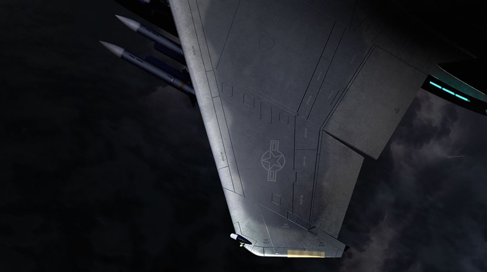 Theo tài liệu Boeing tiết lộ, phiên bản F-15EX sẽ tăng tải trọng vũ khí lên mức "chưa từng có" 13,3 tấn hỗ trợ đến 12 điểm treo vũ khí không đối không và 15 điểm treo vũ khí không đối đất. F-15 có thể mang đầy đủ các loại vũ khí hiện đại nhất hiện nay, tham gia vô số nhiệm vụ không giới hạn. Nguồn ảnh: Boeing