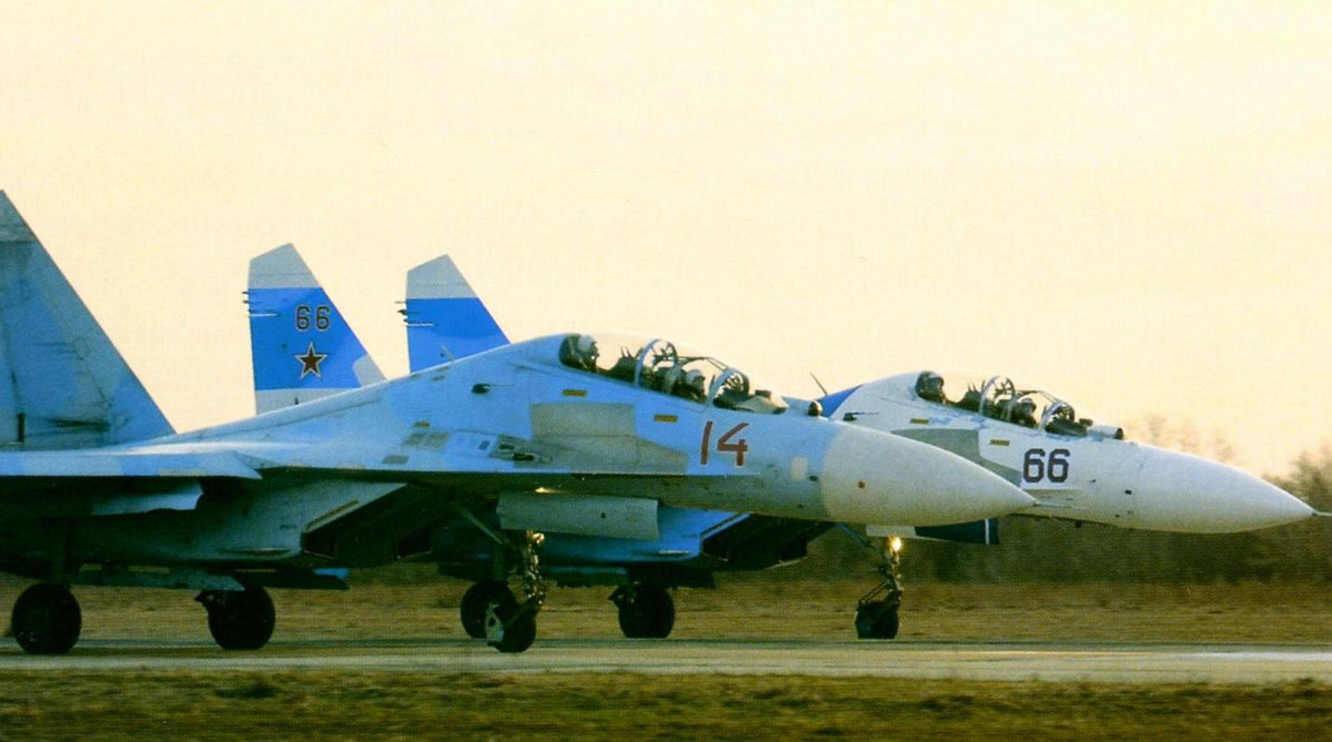 Dự kiến, đơn vị này sẽ bàn giao lại ít nhất 5 chiếc Su-30 cho Không quân Nga, chúng sẽ được vận hành tại Trung tâm thử nghiệm và huấn luyện hàng không tại Lipetsk. Nguồn ảnh: bmpd
