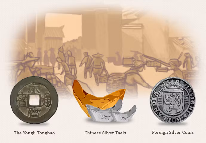 Dù theo quy định của triều đình nhà Thanh, các quan lại không được tham gia vào việc kinh doanh và thu lợi nhuận từ những dịch vụ như cầm đồ, buôn bán... nhưng bằng nhiều cách, Hòa Thân vẫn tự mình mở 42 ngân hàng, 75 tiệm cầm đồ. Nguồn ảnh: Museum.cbc.