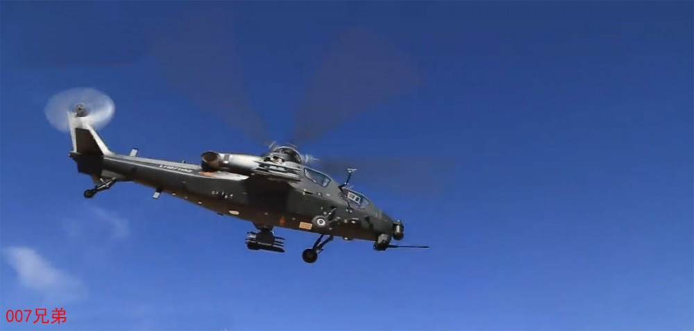 Mạng quân sự Trung Quốc gần đây đăng tải loạt hình ảnh không quân nước này thử nghiệm khả năng chống tăng của trực thăng tấn công Z-10 với mục tiêu thực. Nguồn ảnh: 007