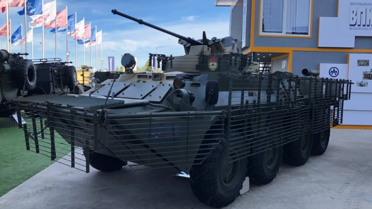 Đáng chú ý, Bộ Quốc phòng Nga nhanh chóng tuyên bố sẽ nhận chiếc BTR-82AT đầu tiên trong năm nay tại một cuộc gặp gỡ ngắn với giới truyền thông ở Army 2019. Nguồn ảnh: Jane’s