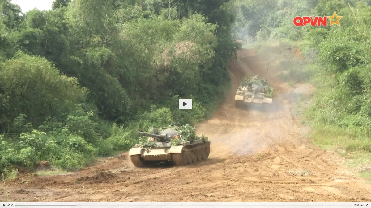 Nếu thành công, chúng ta có các xe tăng chiến đấu chủ lực có tính năng tiệm cận gần hơn với cả T-72. Ảnh: QPVN