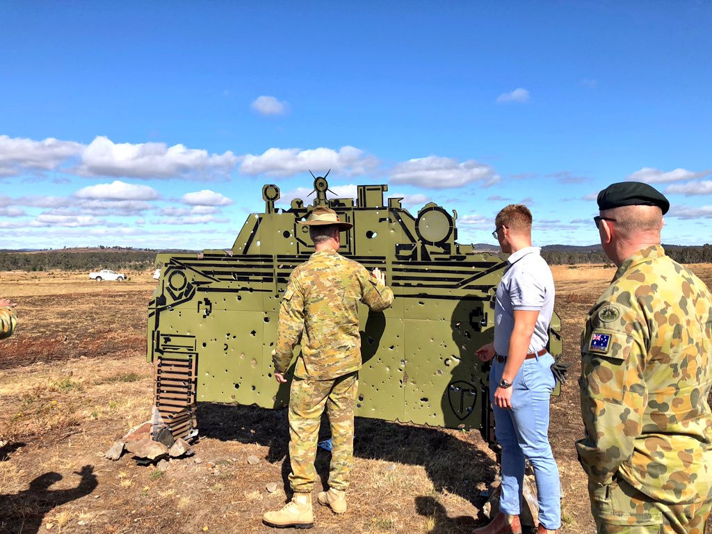 Đạn găm chi chít “bia bắn”. Nguồn ảnh: GaardTech