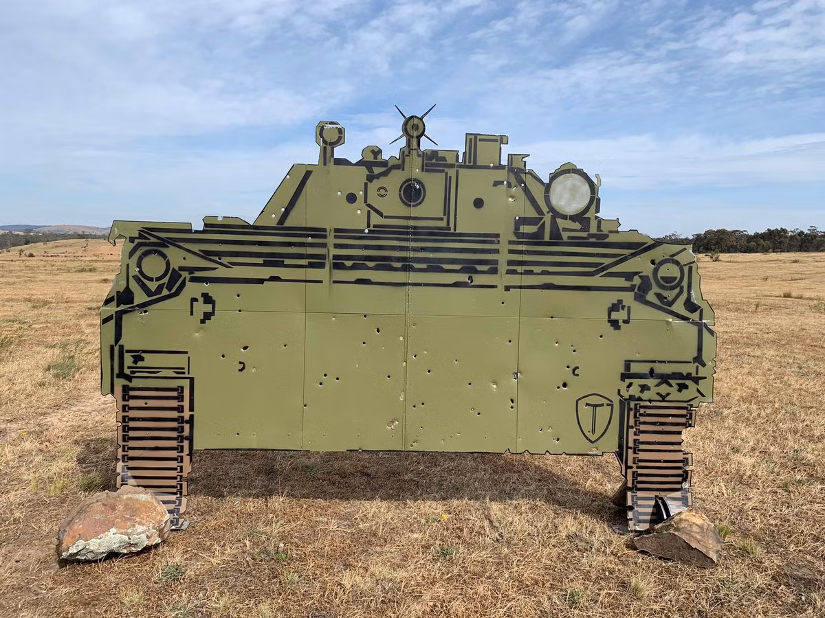 Chỉ như một “bức tranh” nhưng GaardTech khiến nó giống như xe chiến đấu đổ bộ đường không BMD. Nguồn ảnh: GaardTech