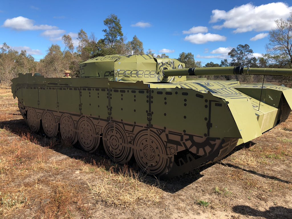 Mô hình xe tăng T-80. Nguồn ảnh: GaardTech