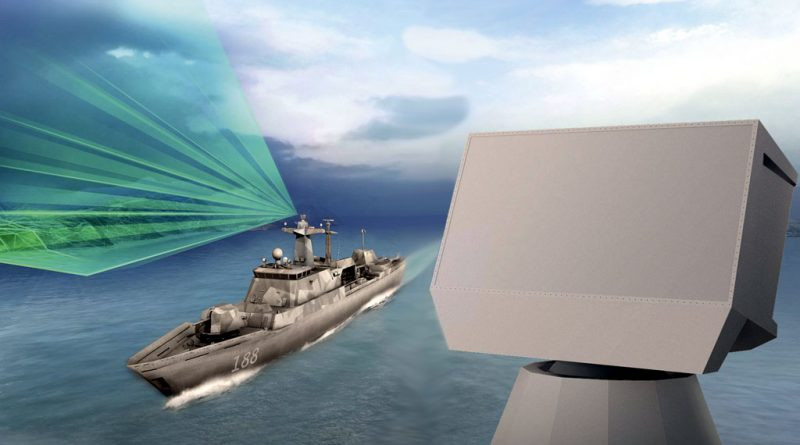 Theo đó, con tàu được trang bị hệ thống quản lý tác chiến của Hanwha Group, radar thám sát TRS-3D của Đức, hệ thống định vị Sharp Eye của Anh, radar điều khiển hỏa lực NA-25X của Tây Ban Nha, hệ thống trinh sát quang điện của Pháp và sonar của Mỹ. Nguồn ảnh: Youtube