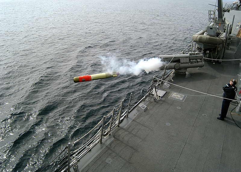 Ngư lôi hạng nhẹ Mk 50 trang bị đầu nổ nặng 45kg, tầm bắn 15km. Nguồn ảnh: Wikipedia